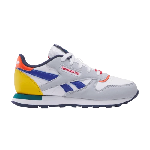 Reebok Classic Leather Little Kid 'Moon Navy Red'