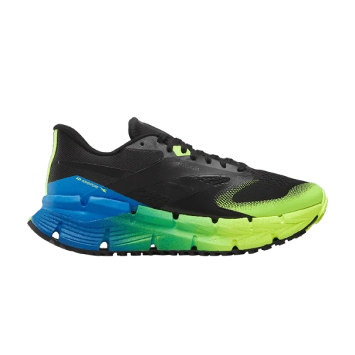 Reebok FloatZig 1 'Black Digital Lime Blue'
