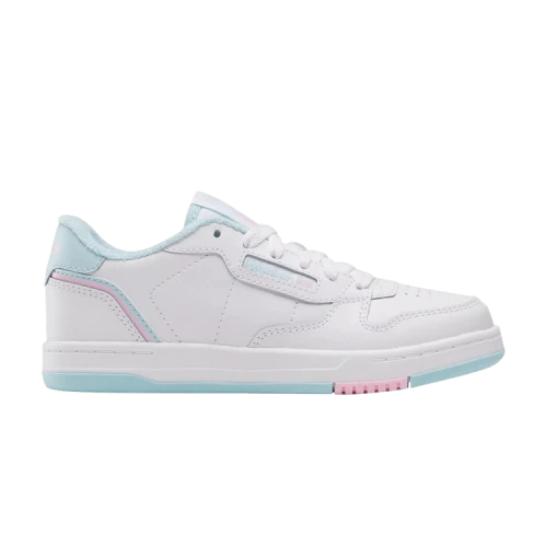 Reebok Phase Court Little Kid 'White Astro Rose Soft Blue'
