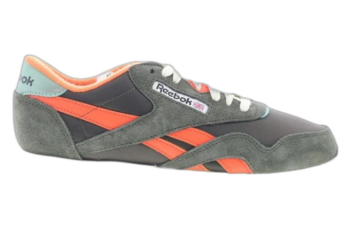 Reebok Classic Nylon Hunter Green Orange Chalk