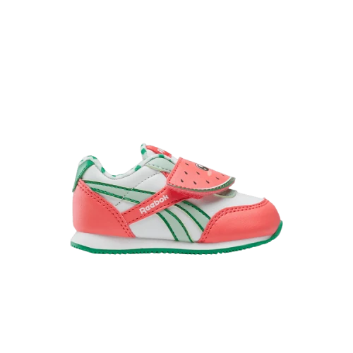 Reebok Royal Cl Jogger 2.0 Toddler 'White/Sunset Coral/Classic Green'