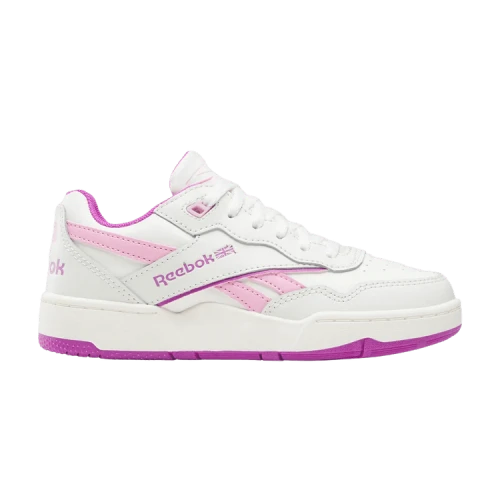 Reebok BB 4000 II Retro Little Kid 'Chalk/Purplerave/Astrorose'