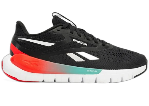 Reebok Flex Trainer Black Energy Red Aqua