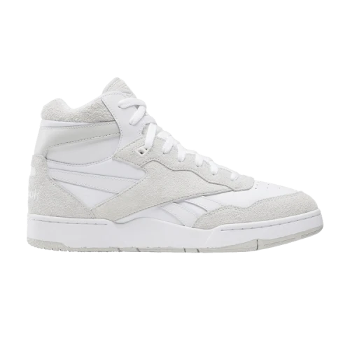 Reebok BB4000 2 Mid Retro 'Triple White Hairy Suede'