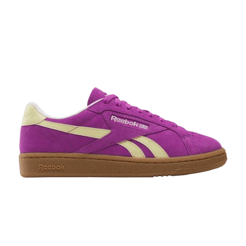 Reebok Club C Grounds UK 'Purple Rave Bleached Yellow' (Women's)