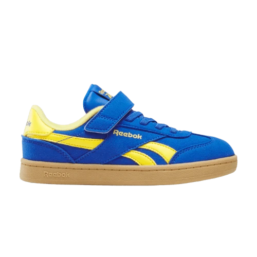 Reebok Smash Edge Elastic Lace & Top Strap Little Kid 'Optimum Blue Golden Haze'