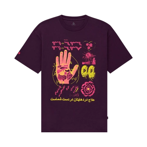 Converse x Paria /FARZANEH Fashion Tee 'Purple/Shadow Purple'
