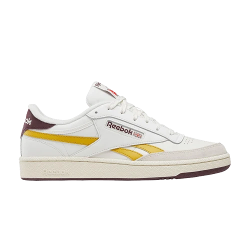 Reebok Club C Revenge 'Chalk Grit Gold Cherry'