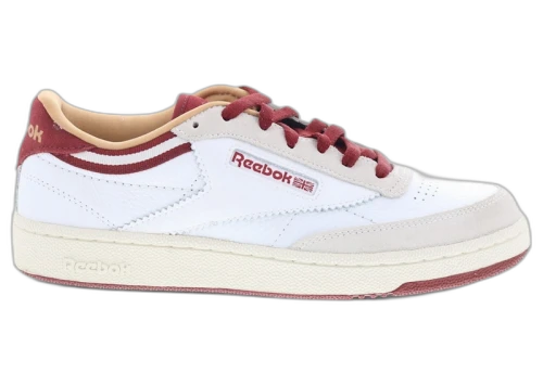 Reebok Club C 85 White Retro Red Chalk