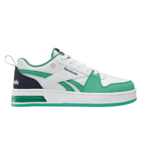 Reebok Royal Prime Step 'n' Flash Little Kid 'White Upgrade Green Navy'