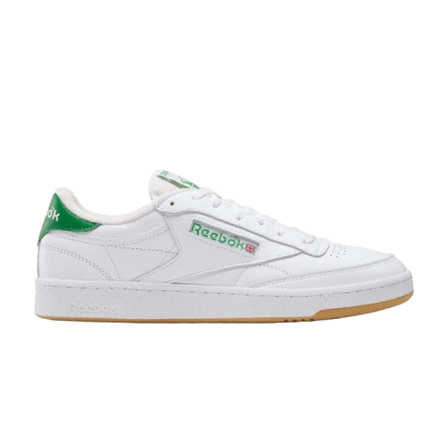 Reebok Club C 85 Vintage White Glen Green Gum