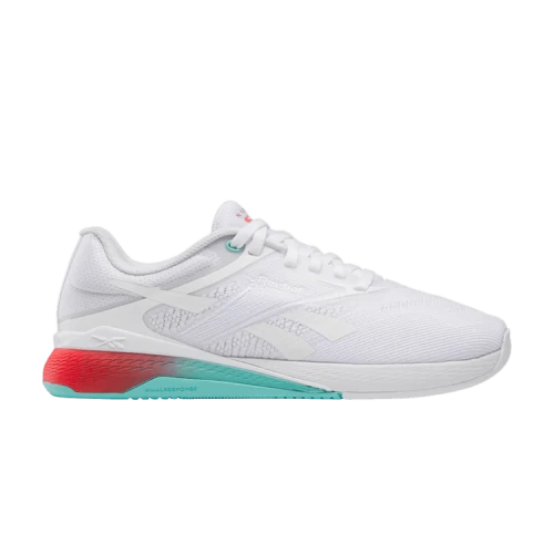 Reebok Nano X5 'White Aqua Energy Red' (Women's)