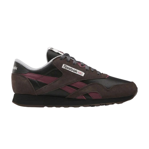 Reebok Classic Nylon 'Washed Black/Black/Black Cherry'