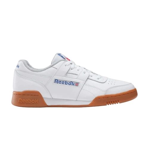 Reebok Workout Plus White Vector Blue Red