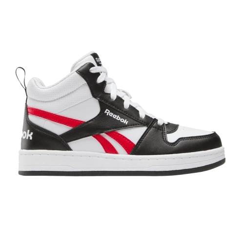 Reebok Prime Mid 2.0 Little Kid 'White Black Vector Red'