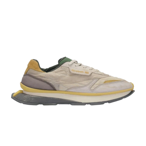 Reebok Classic Leather LTD 'Grey/Yellow Sport Nylon'