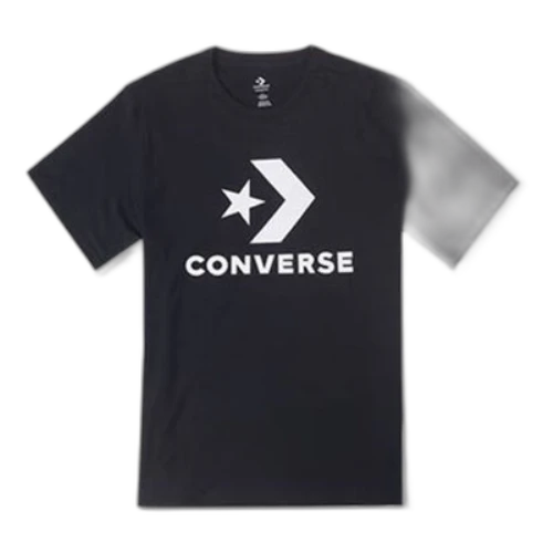 Converse Go-To Star Chevron Standard Fit T-Shirt 'Black'