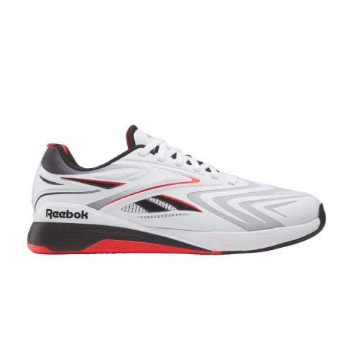 Reebok Nano X5 Edge White Black Sport Red