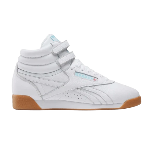 Reebok Freestyle Hi 'White Blue Gum' (Women's)