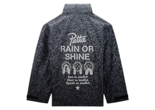 Converse x Patta Rain Jacket Black Gradient