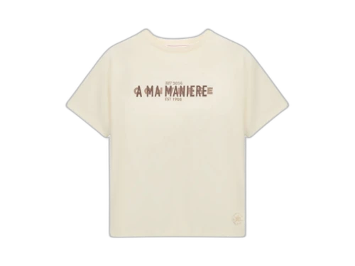 Converse x A Ma Manière Gold Standard T-shirt Egret Brown