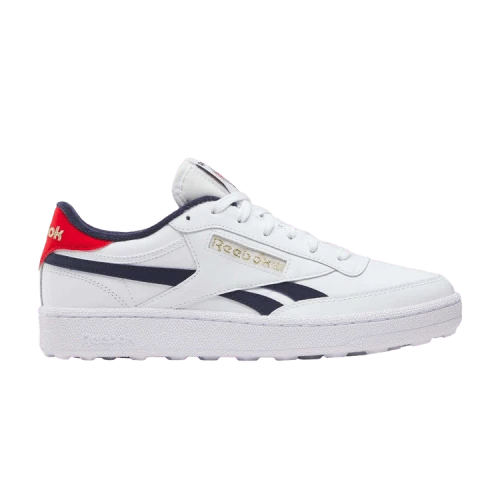 Reebok Club C Revenge Golf White Navy Red