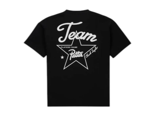 Converse x Patta Gold Standard T-shirt Black