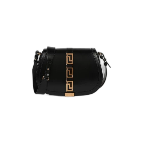 Versace Greca Goddess Large Shoulder Bag 'Black Gold'