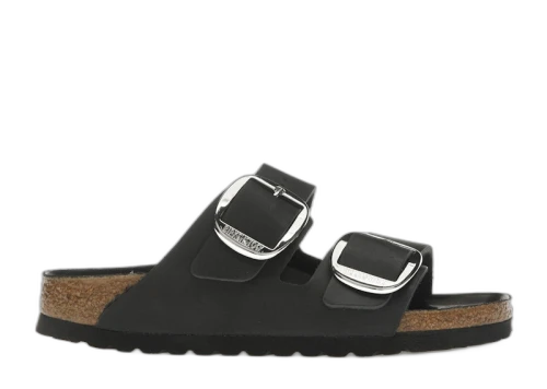 Birkenstock Arizona Big Buckle Oiled Leather Black (Women's)