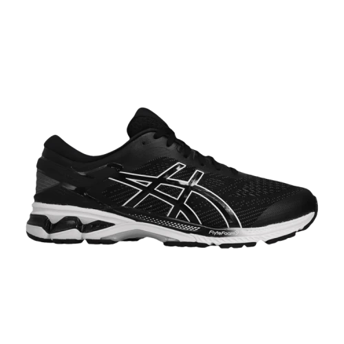 ASICS Gel-Kayano 26 2E Wide 'Black White'