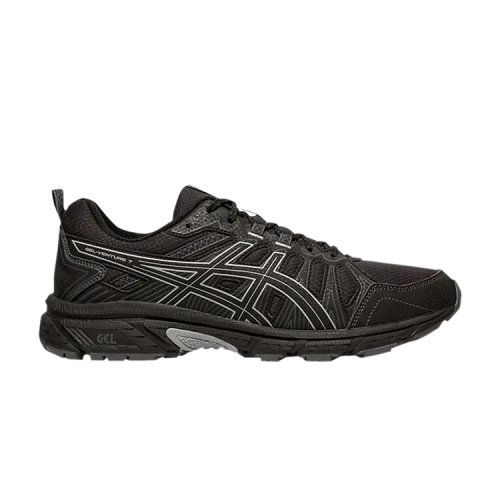 ASICS Gel-Venture 7 Black Sheet Rock (4E Wide)