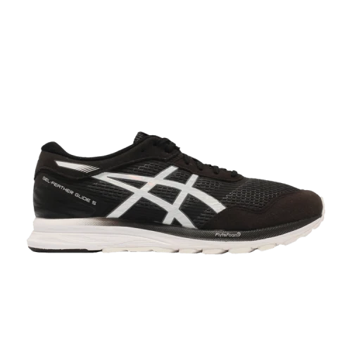 ASICS Gel Feather Glide 5 2E Wide 'Black White'