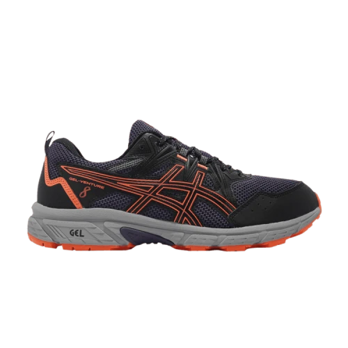 Asics Gel Venture 8 4E Wide 'Black Shocking Orange'