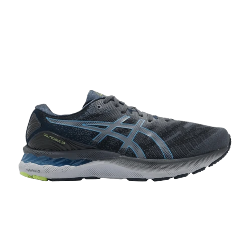 ASICS Gel-Nimbus 23 4E Wide 'Carrier Grey Digital Aqua'