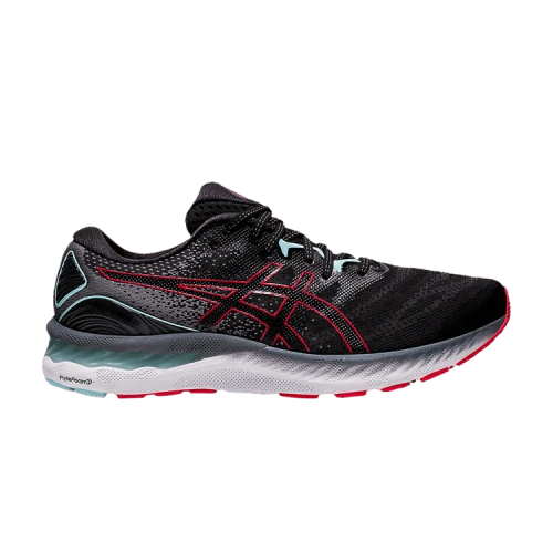 ASICS Gel-Nimbus 23 2E Wide 'Black Electric Red'