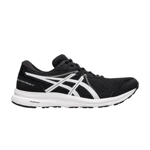 ASICS Gel-Contend 7 4E Wide 'Black White'