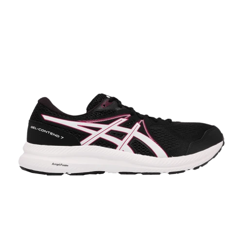 ASICS Gel-Contend 7 4E Wide 'Black Electric Red'