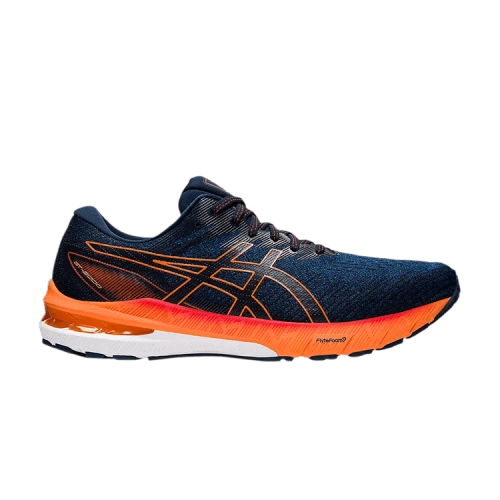 Asics GT 2000 10 2E Wide 'Mako Blue Shocking Orange'
