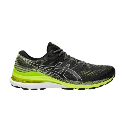 ASICS Gel-Kayano 28 2E Wide 'Black Hazard Green'
