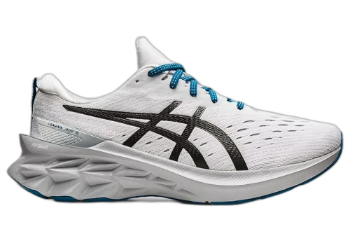 ASICS Novablast 2 White Black Blue