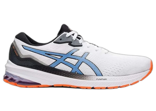 ASICS GT-1000 11 White Blue Harmony Orange