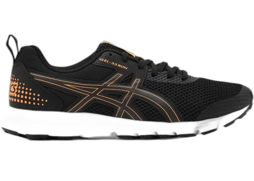 ASICS Gel-33 Run Black/Shocking Orange