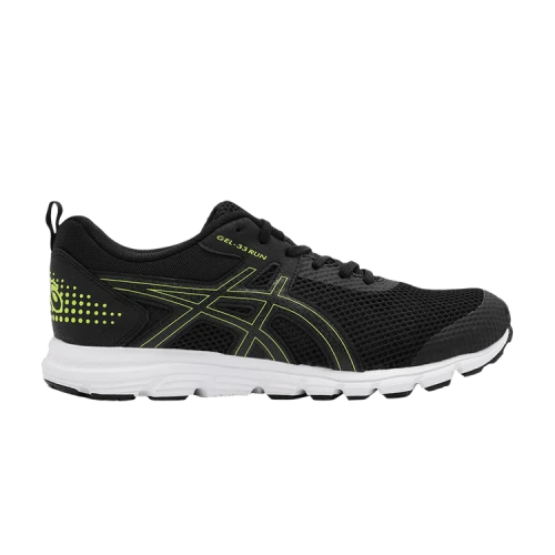 ASICS Gel-33 Run Black Hazard Green