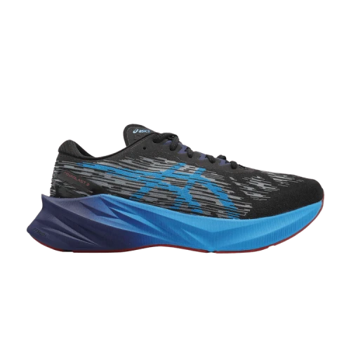 ASICS Novablast 3 2E Wide 'Black Island Blue'