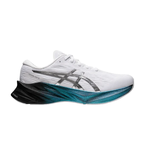 ASICS Novablast 3 Platinum 'White Pure Silver'
