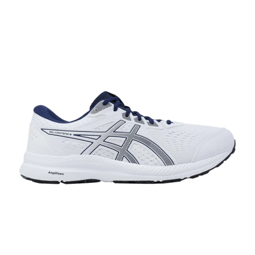 ASICS Gel-Contend 8 White Blue Expanse
