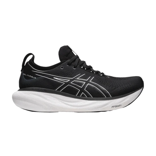 ASICS Gel Nimbus 25 Wide 'Black Pure Silver'