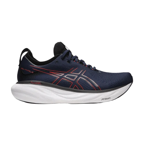 ASICS Gel-Nimbus 25 Wide 'Midnight Electric Red'