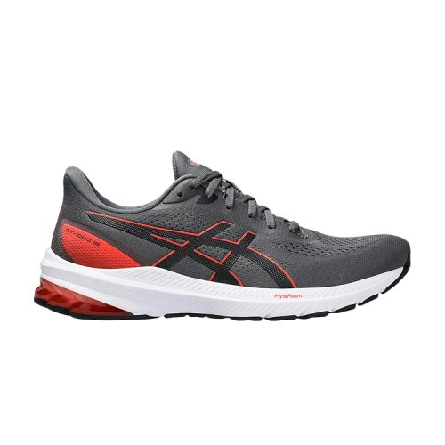 ASICS GT 1000 12 Wide 'Carrier Grey True Red'