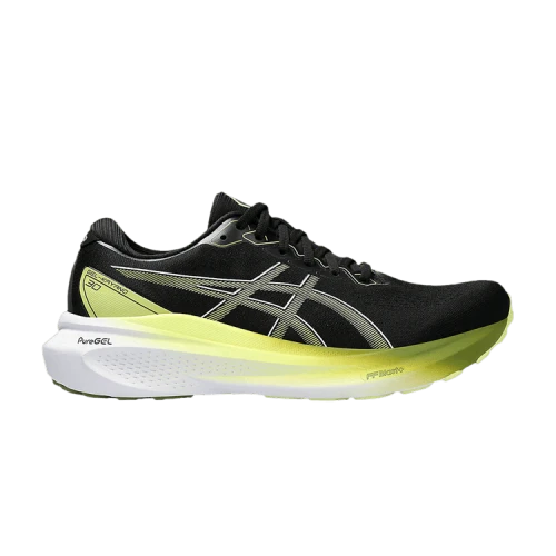 ASICS Gel Kayano 30 Wide 'Black Glow Yellow'
